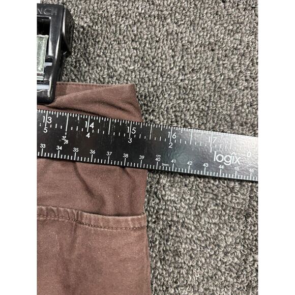 MICHAEL Michael Kors Pants Womens 6 Brown Gramercy Fit Stretch Straight Leg - Picture 7 of 9